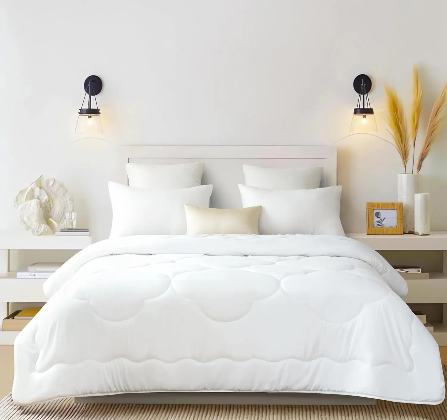 100% Premium Bamboo Microfiber Quilt | Double Size | Breathable & Machine Washable Duvet