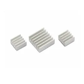 Aluminium Heatsink set for ALL Raspberry Pi Models SELF ADHESIVE 1 / 2 / 3 sets
