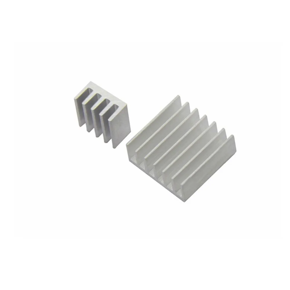 Aluminium Heatsink set for ALL Raspberry Pi Models SELF ADHESIVE 1 / 2 / 3 sets