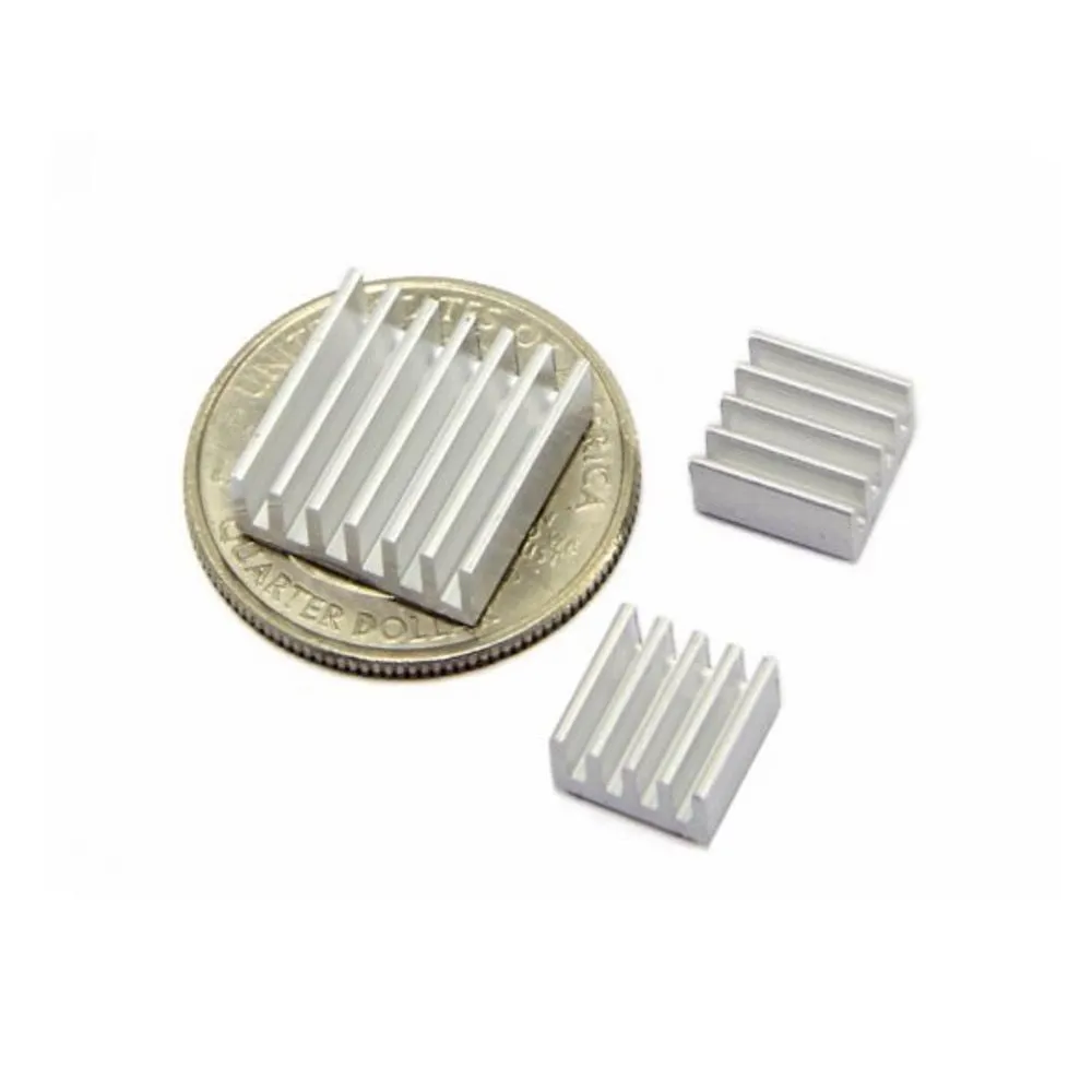 Aluminium Heatsink set for ALL Raspberry Pi Models SELF ADHESIVE 1 / 2 / 3 sets