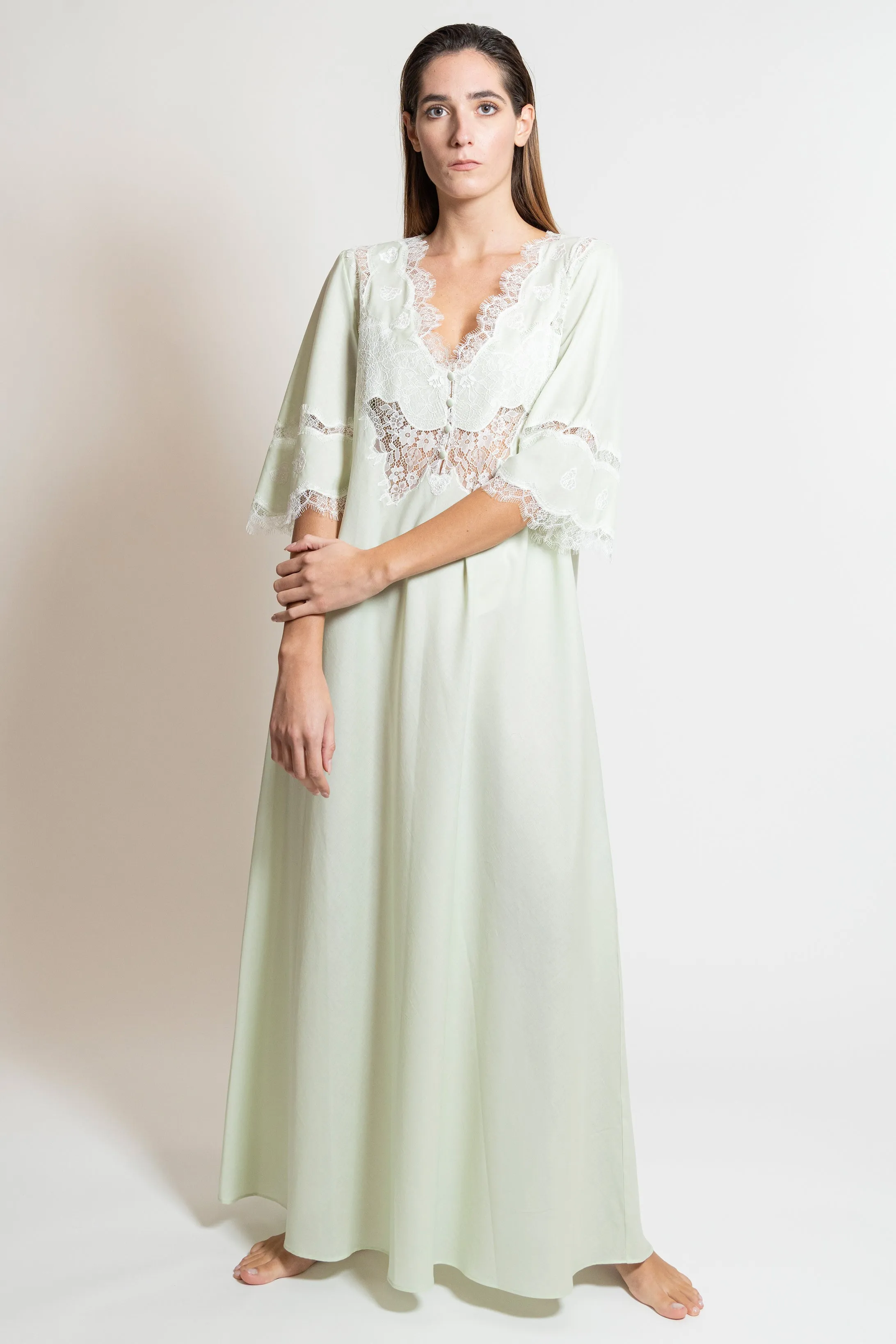 B2B - 2/5338 - Mussola Cotton Nightgown