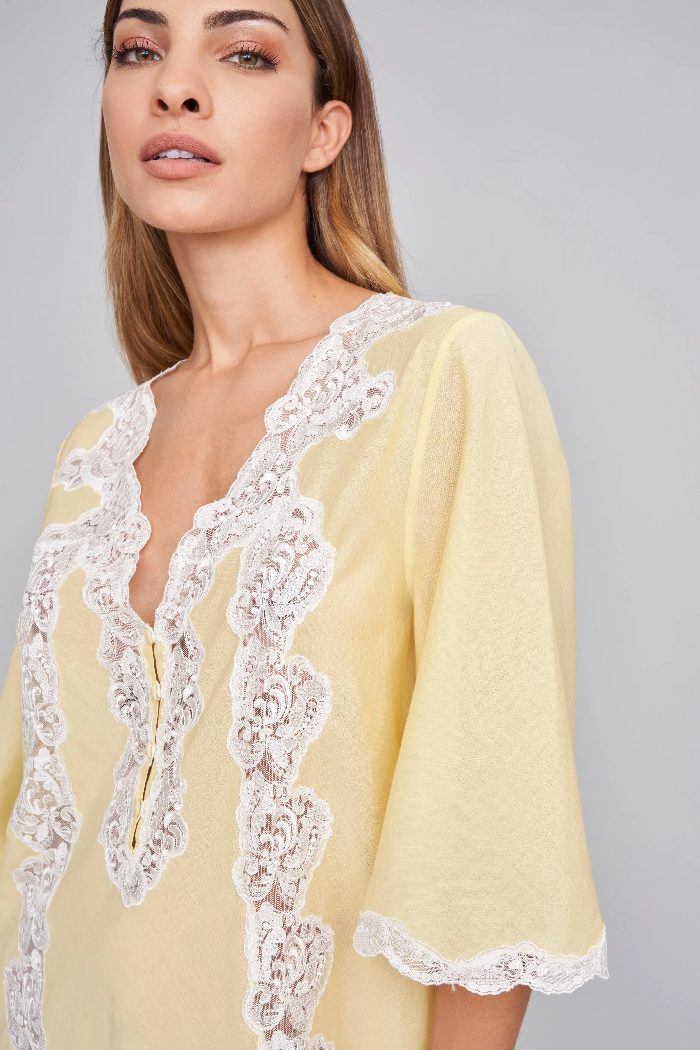 B2B - 2/5353 - Mussola Cotton Nightgown