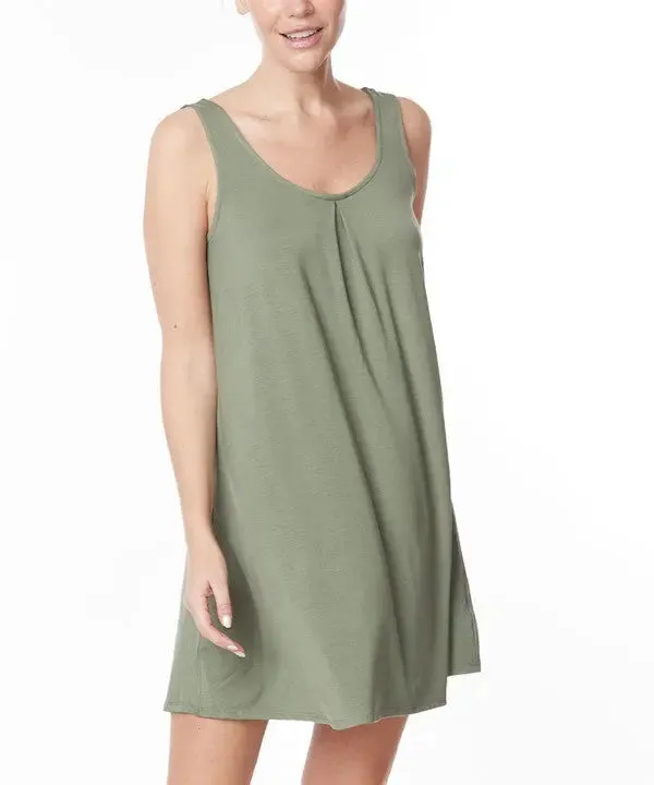 Bamboo Pajama Cami Dress