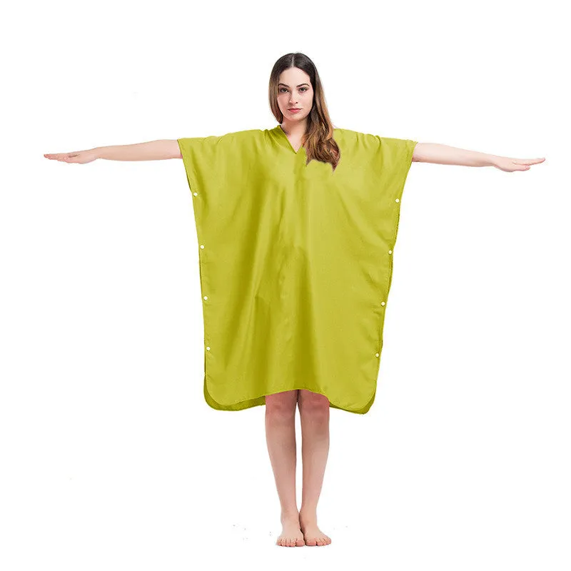 Bath towels can be worn