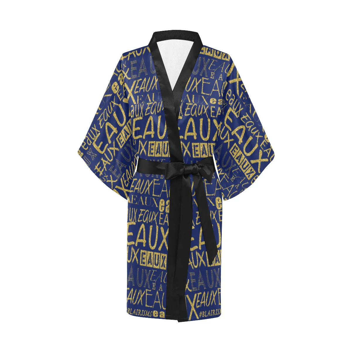 #BLAIRISMS ALLEAUXVER KIMONO (GOLD LETTERING)