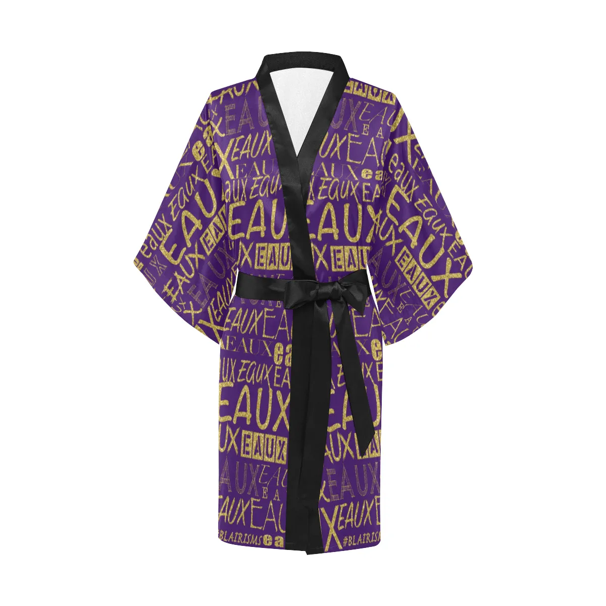 #BLAIRISMS ALLEAUXVER KIMONO (GOLD LETTERING)