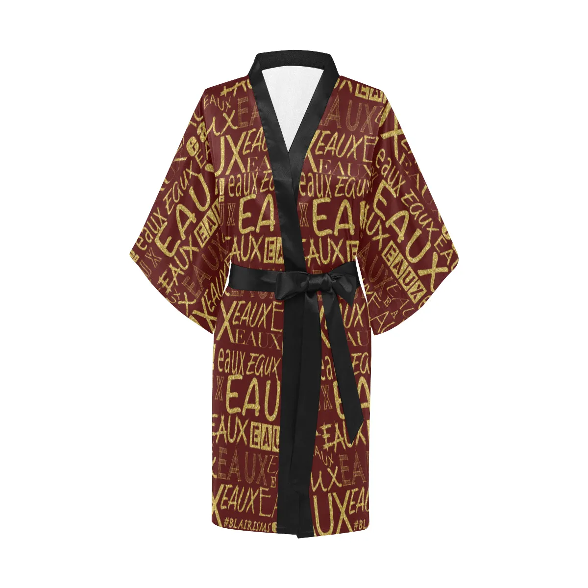 #BLAIRISMS ALLEAUXVER KIMONO (GOLD LETTERING)