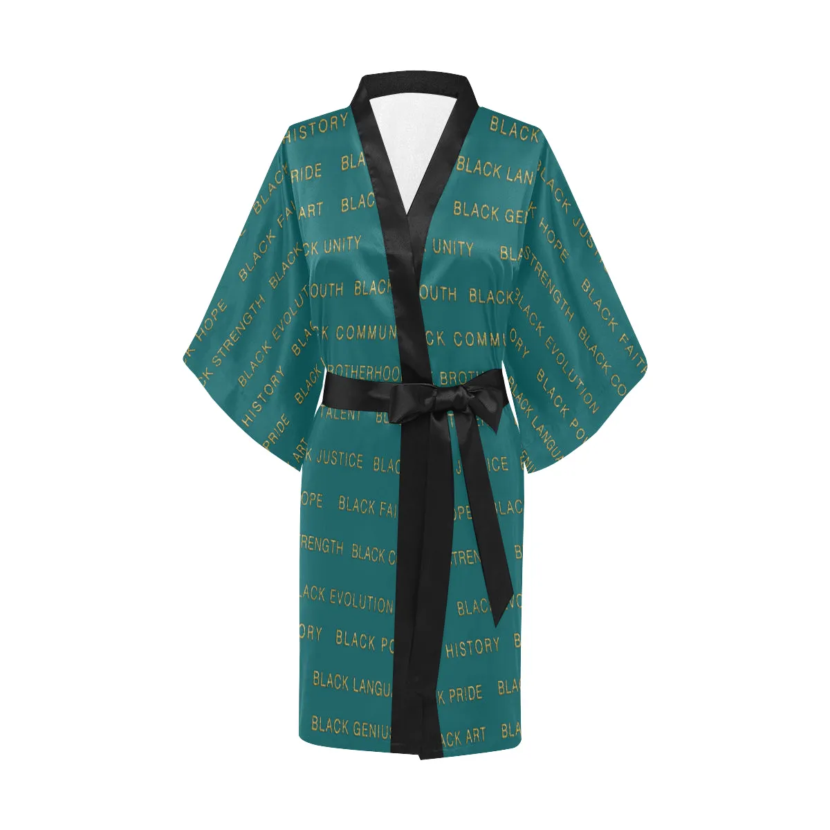 #BLAIRISMS GOLD BLACK MAGIC KIMONO