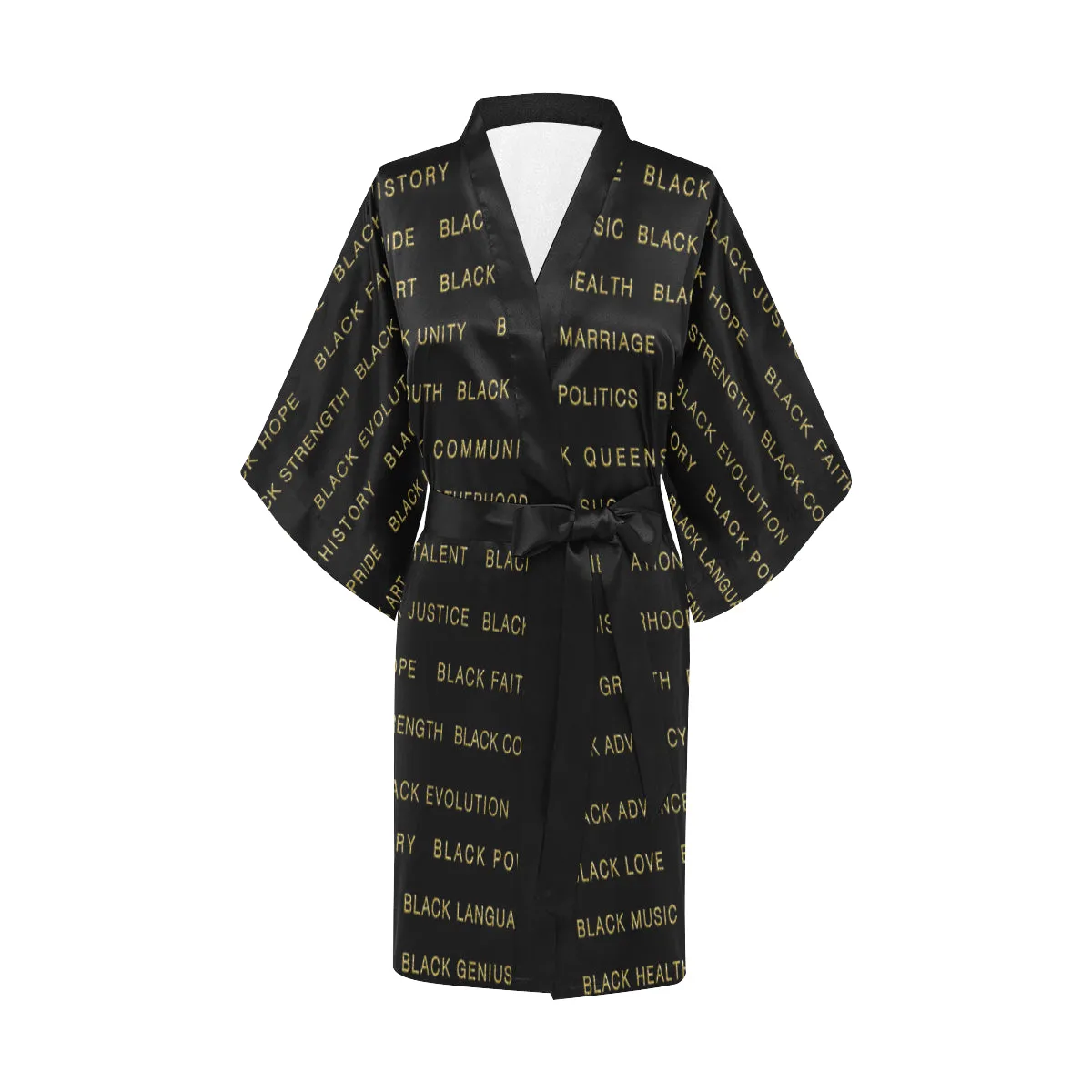 #BLAIRISMS GOLD BLACK MAGIC KIMONO