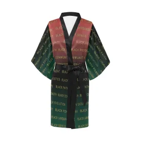 #BLAIRISMS GOLD BLACK MAGIC KIMONO