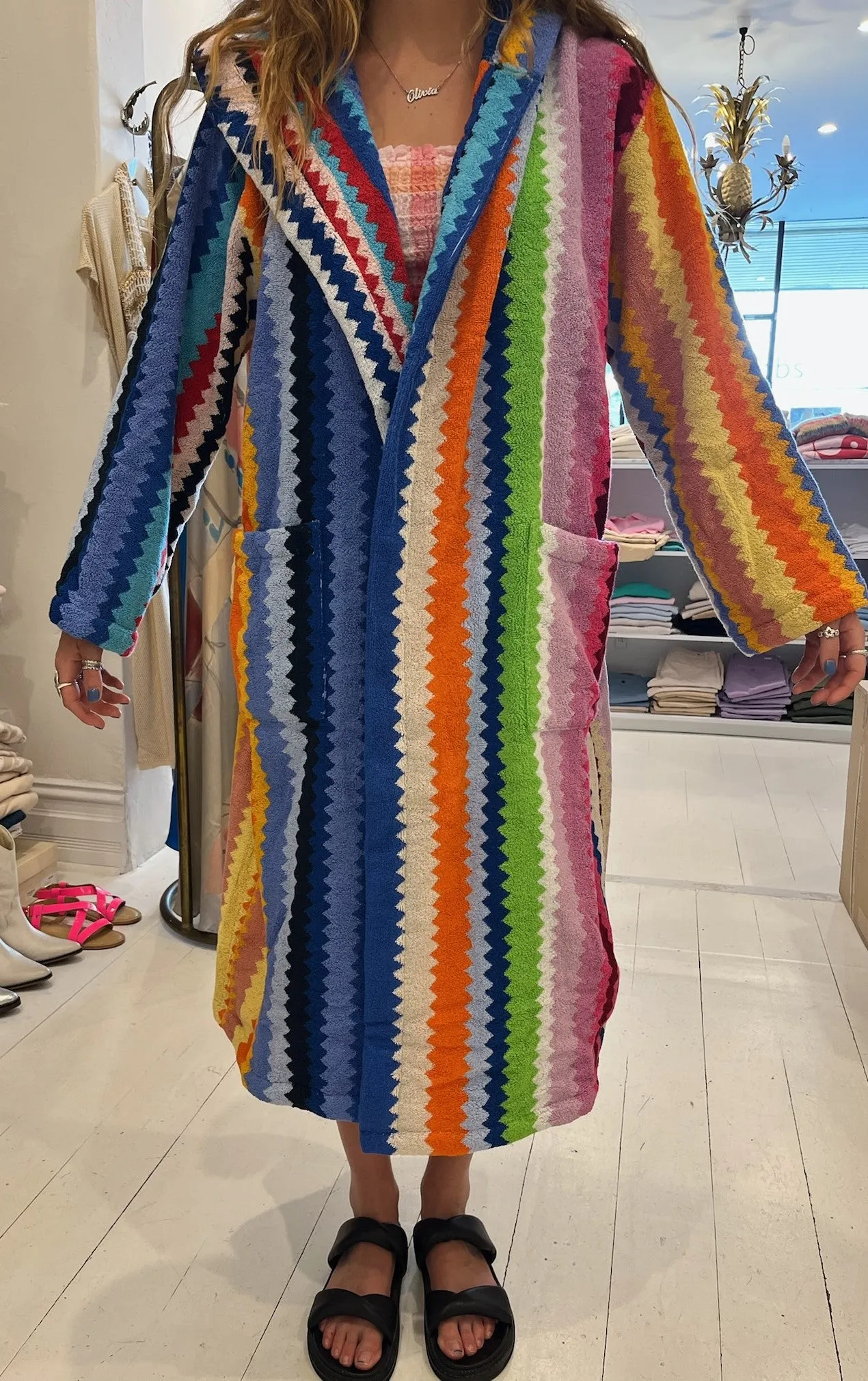 Cecil Hooded Bathrobe