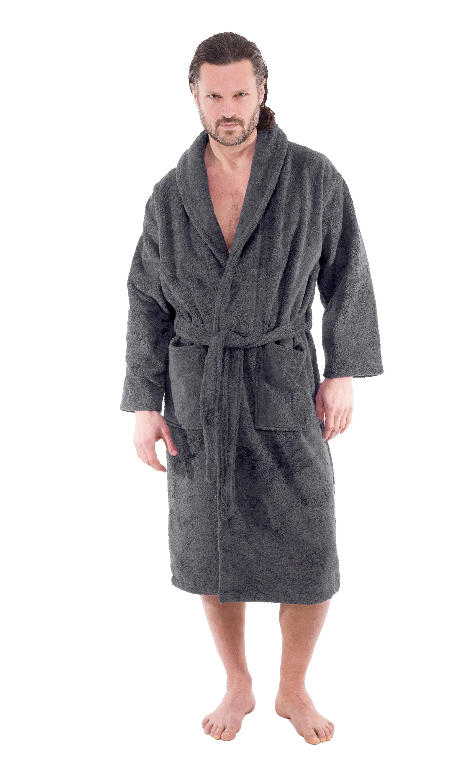 Classic Turkish Combed Cotton Luxurious Soft and Comfy Unisex Bathrobes by Classic Turkish Towels