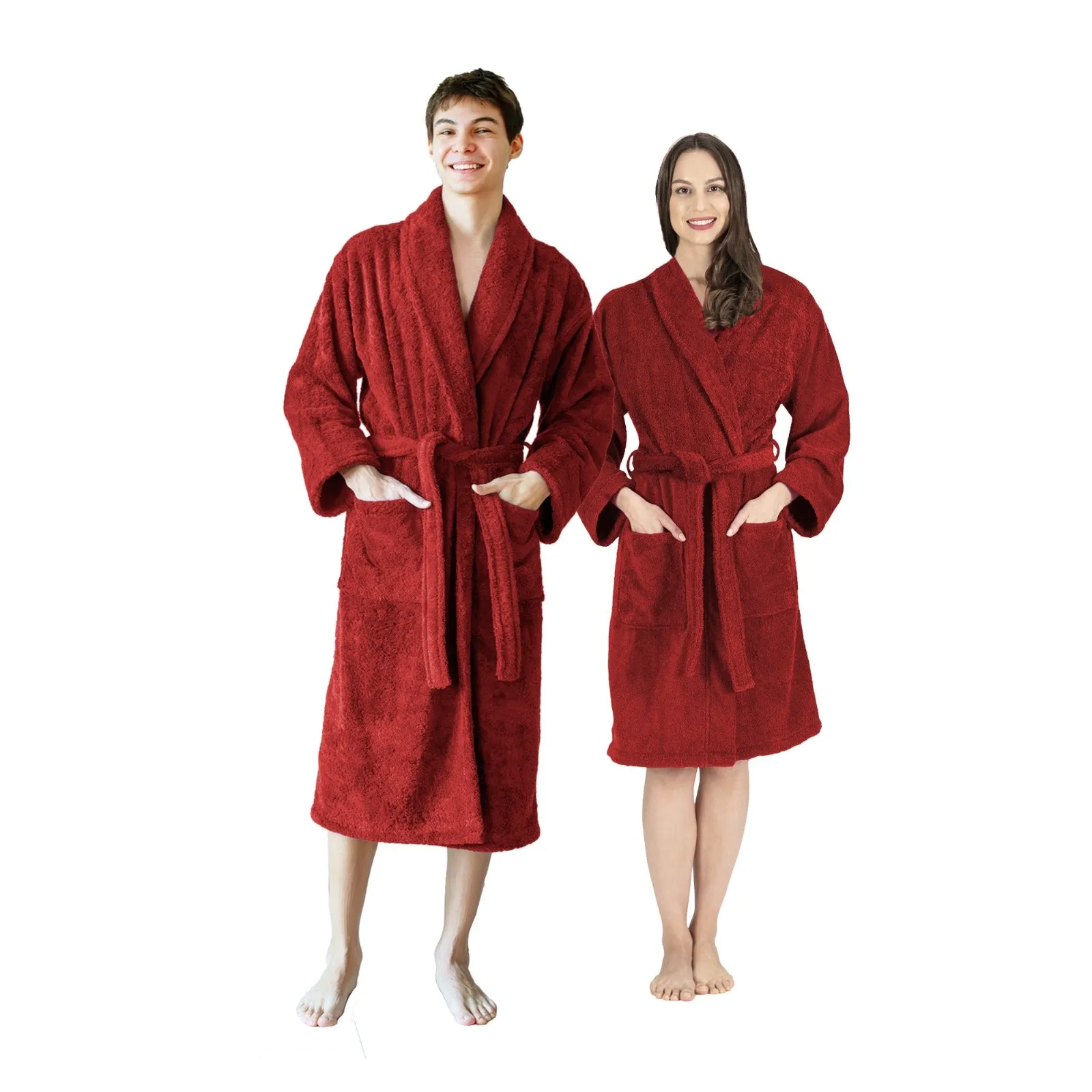 Classic Turkish Combed Cotton Luxurious Soft and Comfy Unisex Bathrobes by Classic Turkish Towels