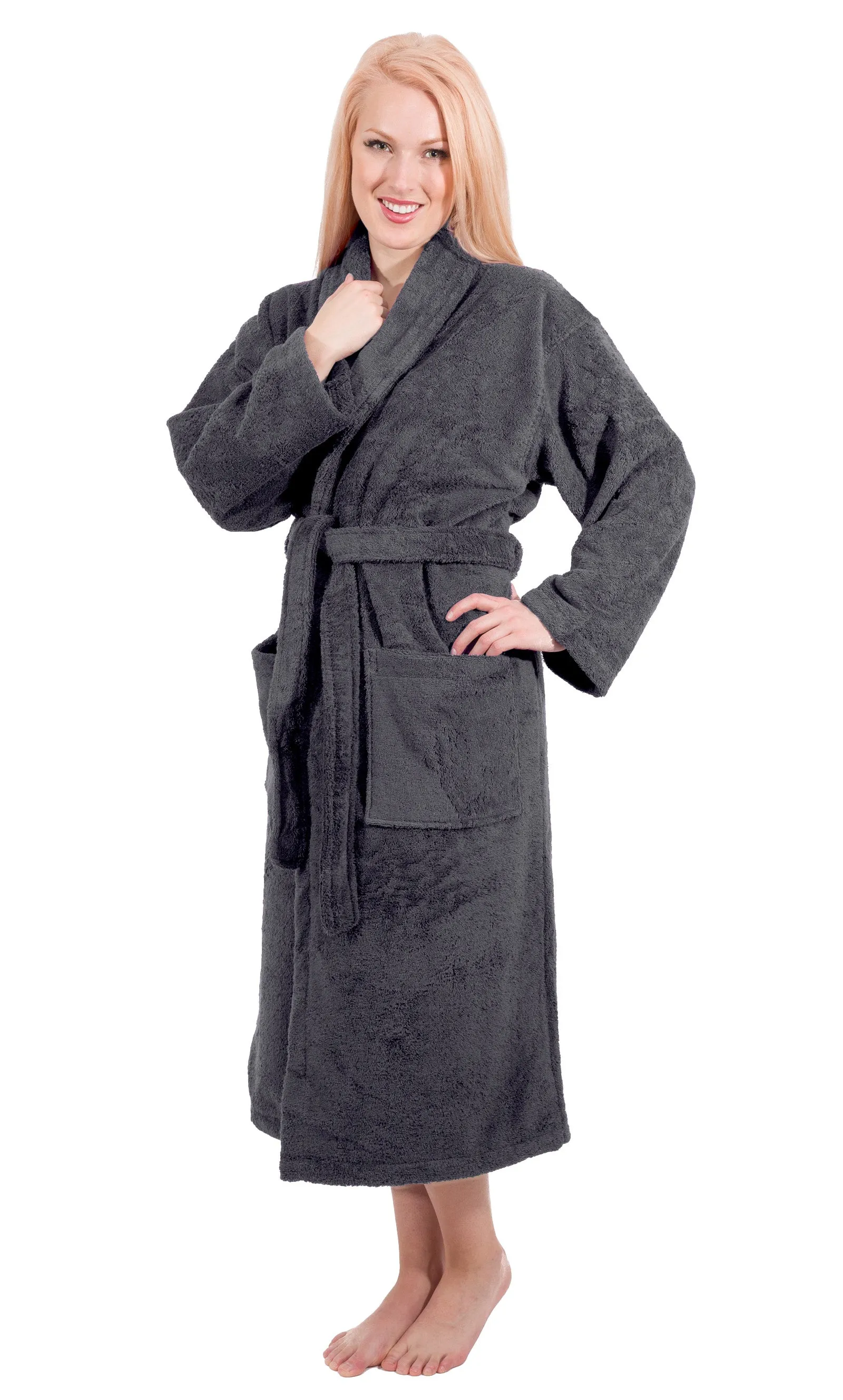 Classic Turkish Combed Cotton Luxurious Soft and Comfy Unisex Bathrobes by Classic Turkish Towels