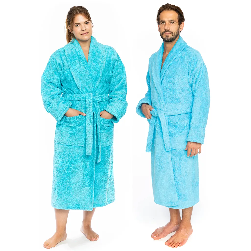 Classic Turkish Combed Cotton Luxurious Soft and Comfy Unisex Bathrobes by Classic Turkish Towels