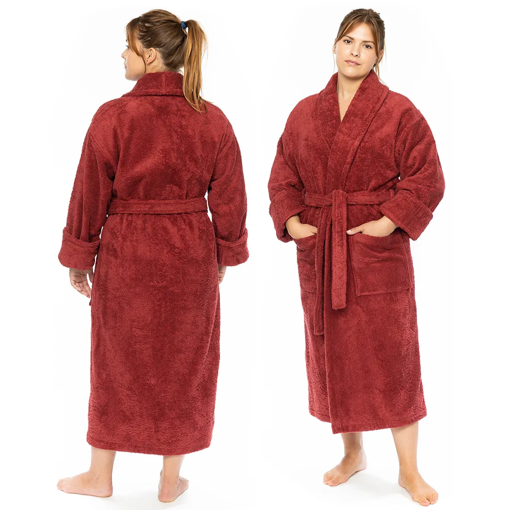 Classic Turkish Combed Cotton Luxurious Soft and Comfy Unisex Bathrobes by Classic Turkish Towels