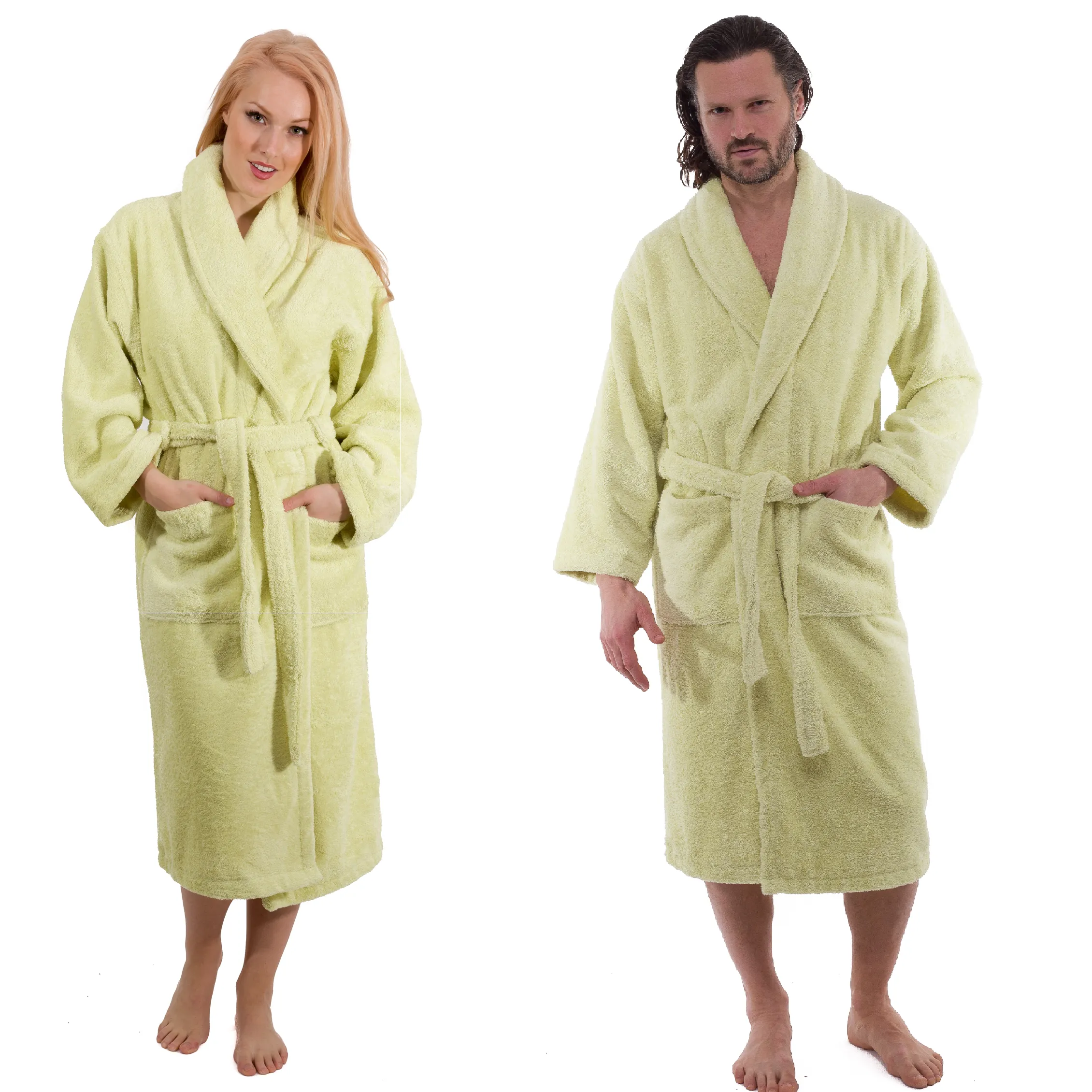 Classic Turkish Combed Cotton Luxurious Soft and Comfy Unisex Bathrobes by Classic Turkish Towels