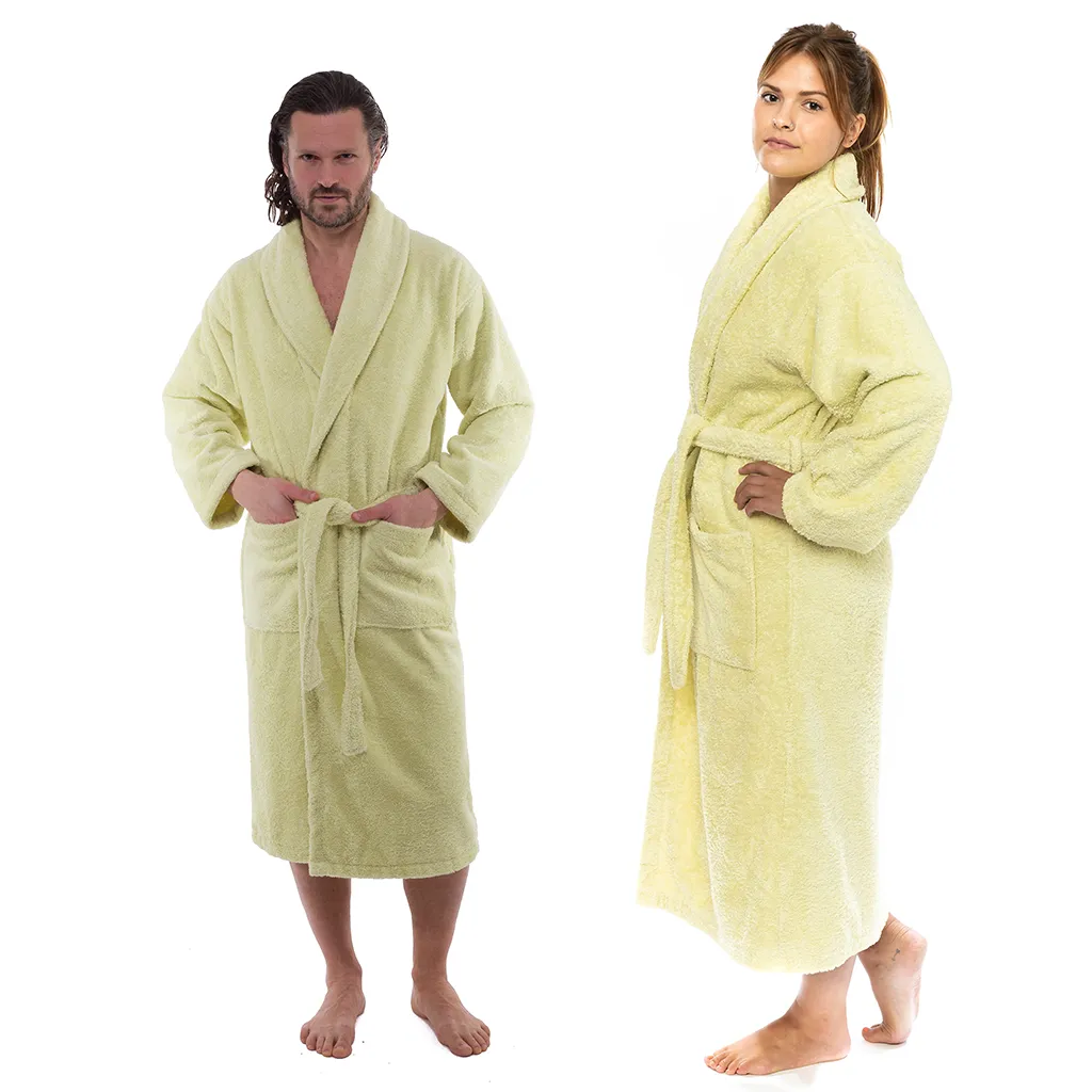 Classic Turkish Combed Cotton Luxurious Soft and Comfy Unisex Bathrobes by Classic Turkish Towels