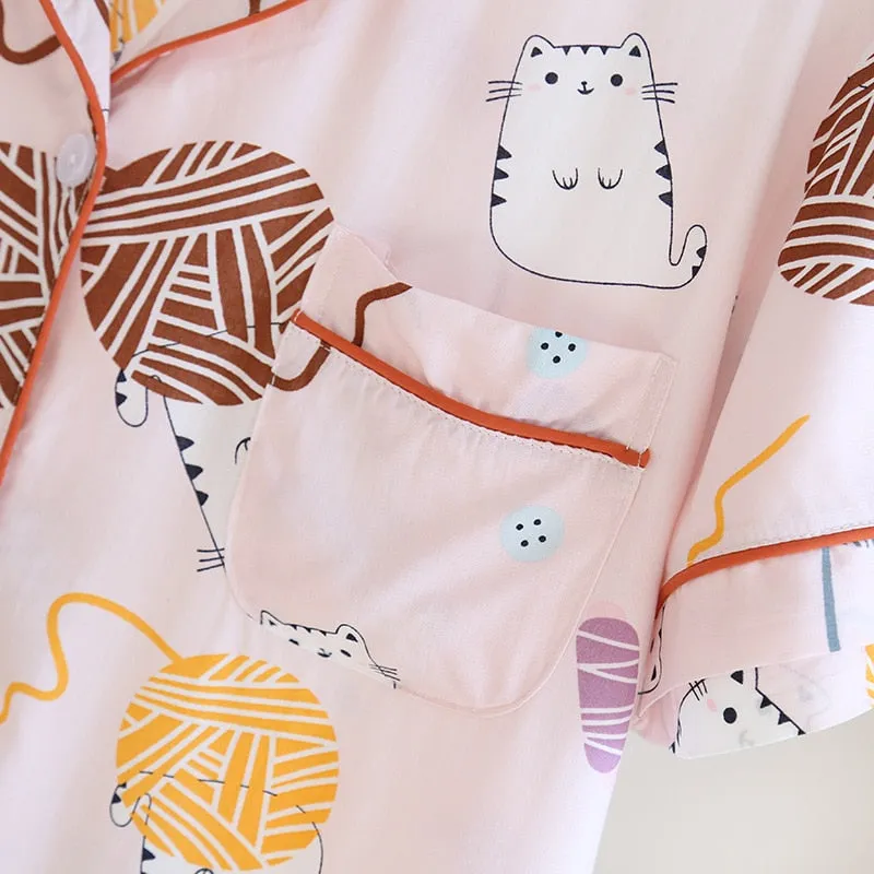 Kimmy 3 Piece Summer Sleepwear Set