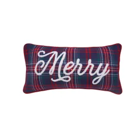 Merry Plaid Pillow