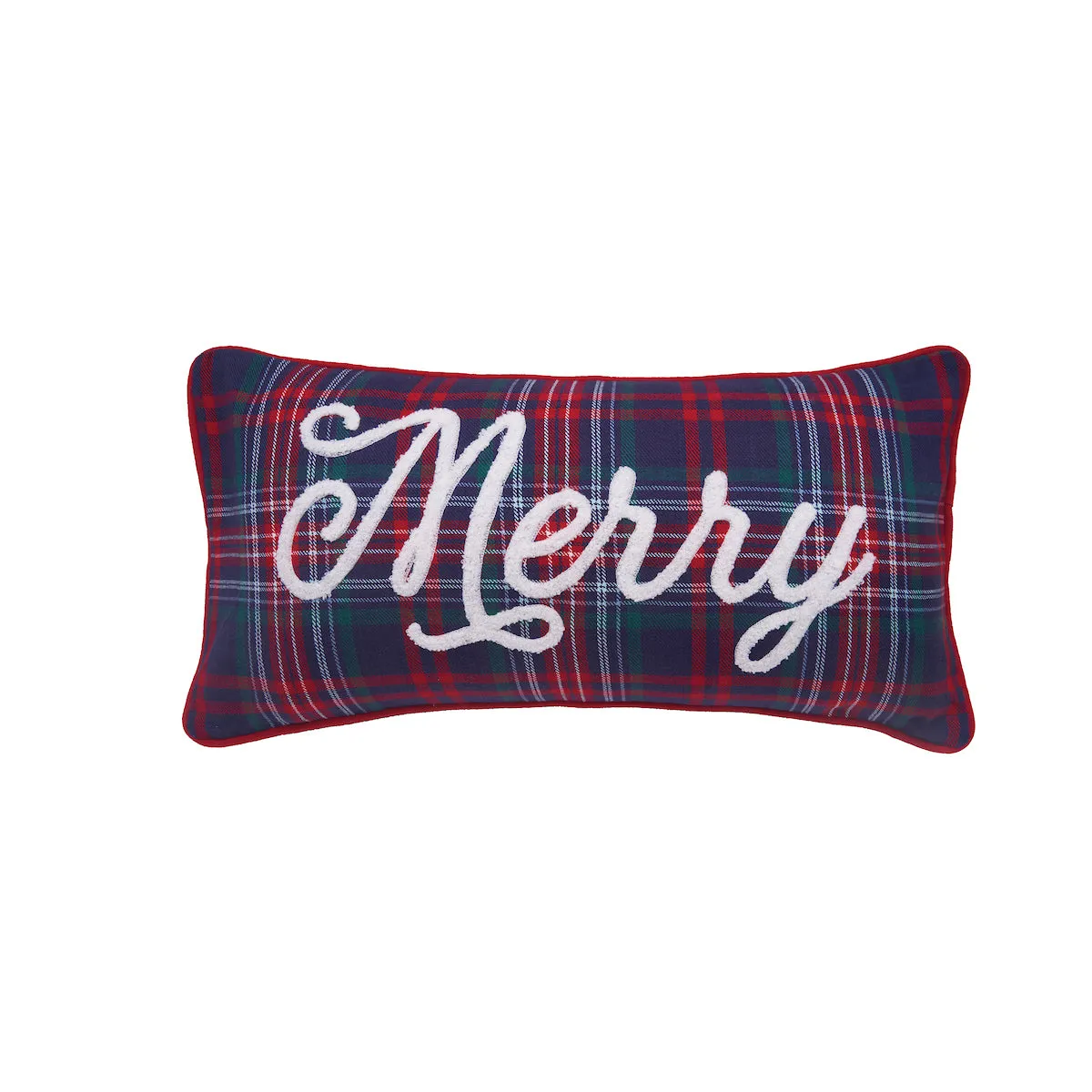 Merry Plaid Pillow