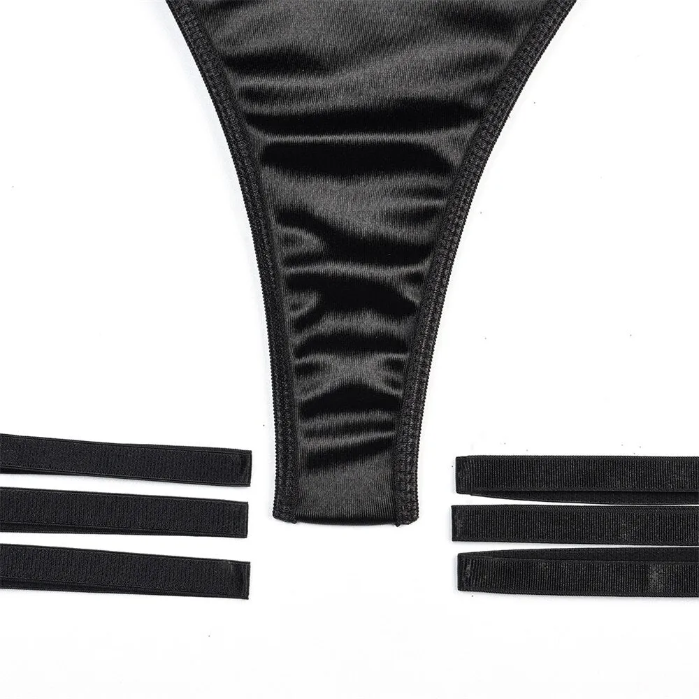 Satin Chained Goddess Set