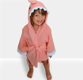 Shark Hooded Bathrobe for Kids