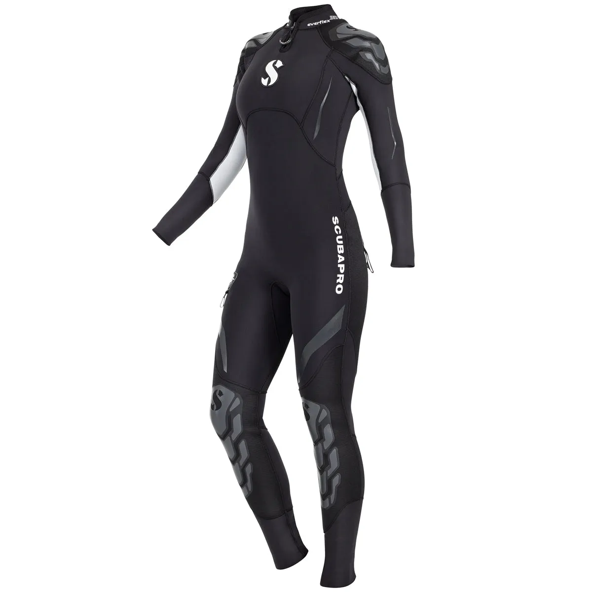 Used ScubaPro 3/2mm Women's Everflex Steamer-Black/White-3X-Large