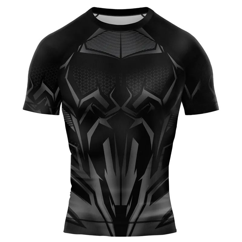 Venomous Stealth Men's Short Sleeve Rash Guard