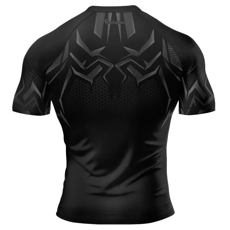 Venomous Stealth Men's Short Sleeve Rash Guard