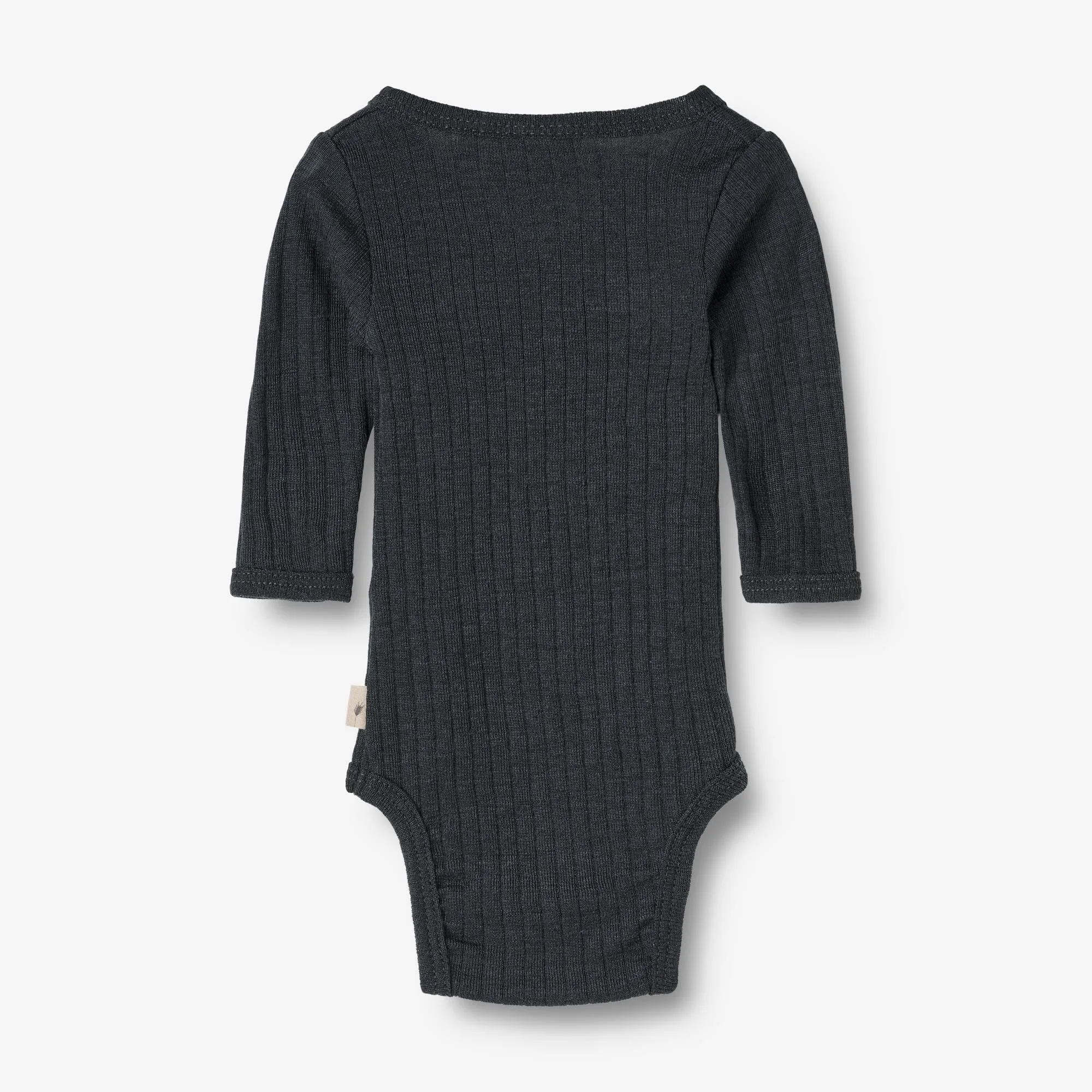 Wool Silk Body L/S Willow - navy
