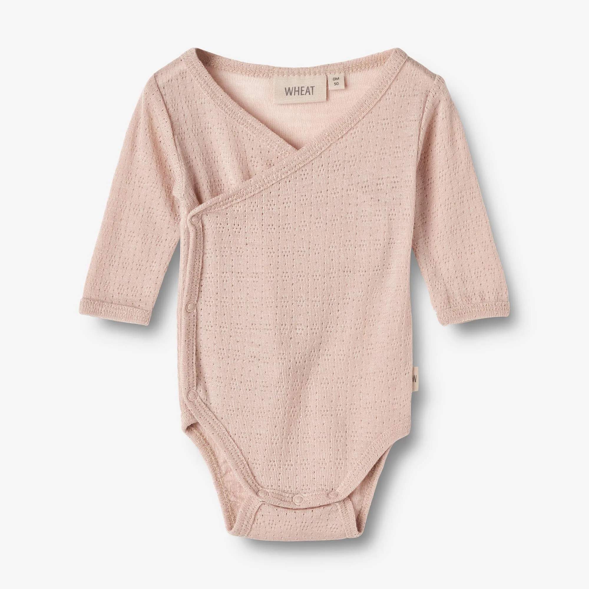 Wool Silk Body L/S Willow - pale lilac